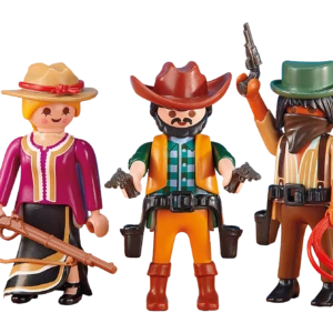 Playmobil 'Δύο καουμπόηδες & μια καουμπόισσα'
