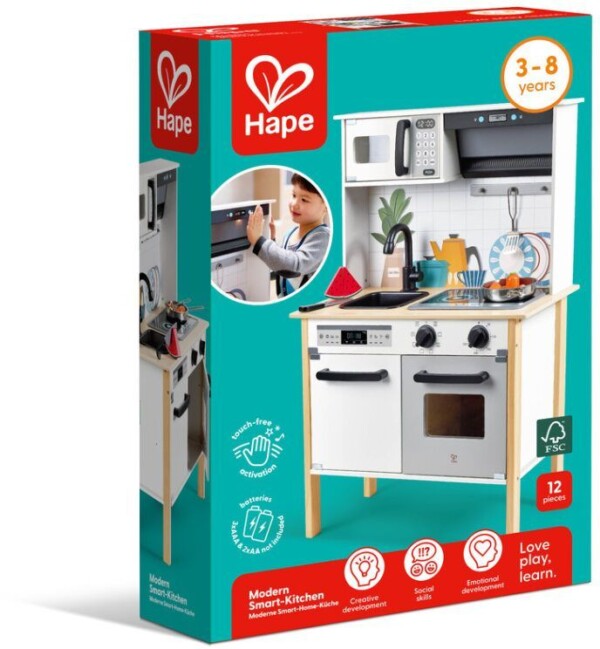 Hape Playfully Delicious Ξύλινη Κουζίνα Modern Smart-Kitchen - Image 2