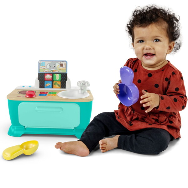 Hape Kids II Ξύλινο Magic Touch Κουζίνα - Image 3