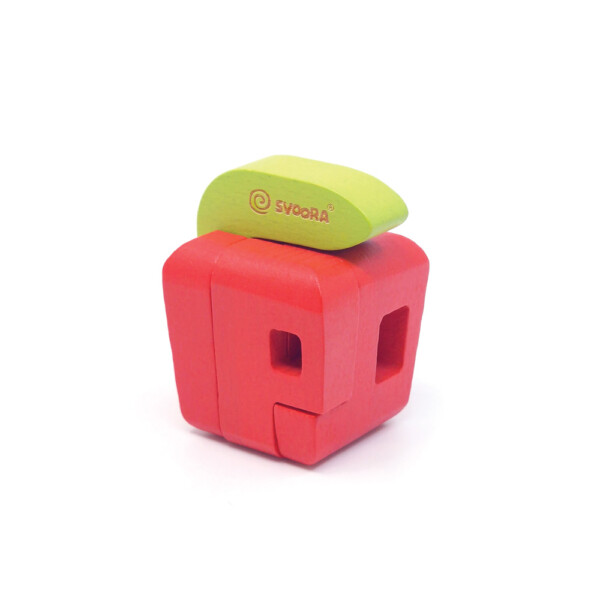 Svoora SvooRiddles ξύλινο τρισδιάστατο παζλ "APPLE" - Image 6
