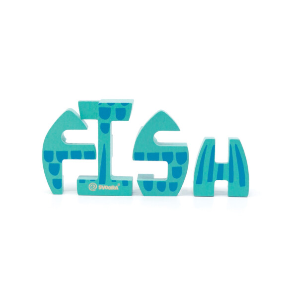Svoora SvooRiddles ξύλινο τρισδιάστατο παζλ "FISH" - Image 5