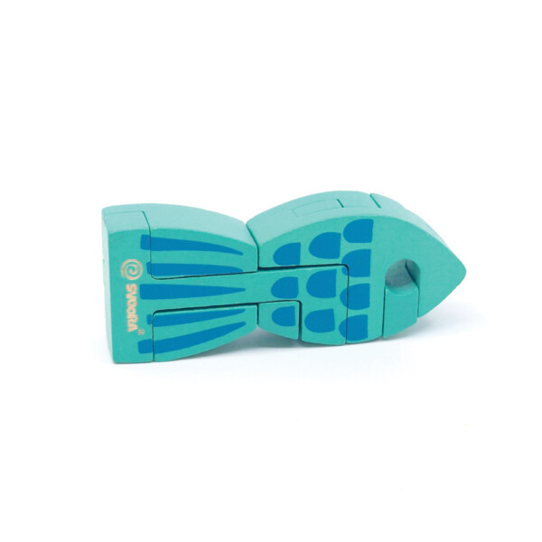 Svoora SvooRiddles ξύλινο τρισδιάστατο παζλ "FISH" - Image 3
