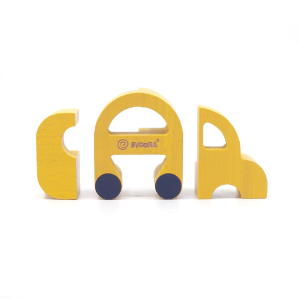 Svoora SvooRiddles ξύλινο τρισδιάστατο παζλ "CAR" - Image 5