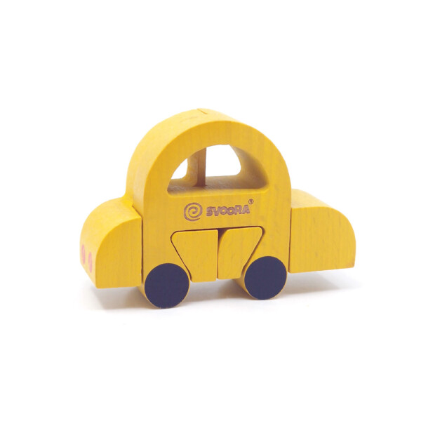 Svoora SvooRiddles ξύλινο τρισδιάστατο παζλ "CAR" - Image 3
