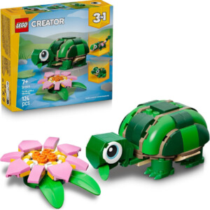 LEGO "Creator 3in1 Turtle With A Water Lily Flower" 124 τμχ