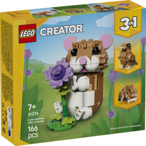 LEGO "Creator 3in1 Cute Hamster With A Flower" 166 τμχ