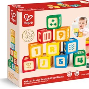 Hape Early Explorer Ξύλινα Τουβλάκια Smart Start 10Τμχ