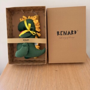 Λαμπάδα soft toy "Δεινόσαυρος" πράσινος