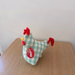 Κότα διακοσμητική καρό