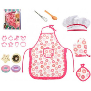 Pastry Chef Σετ Ζαχαροπλαστικής Με Ποδιά, Σκούφο Και Αξεσουάρ