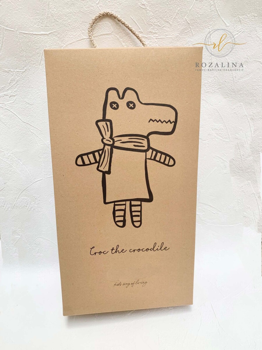 Λαμπάδα soft toy "Croc o κροκόδειλος" - Image 2