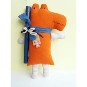 Λαμπάδα soft toy "Croc o κροκόδειλος"
