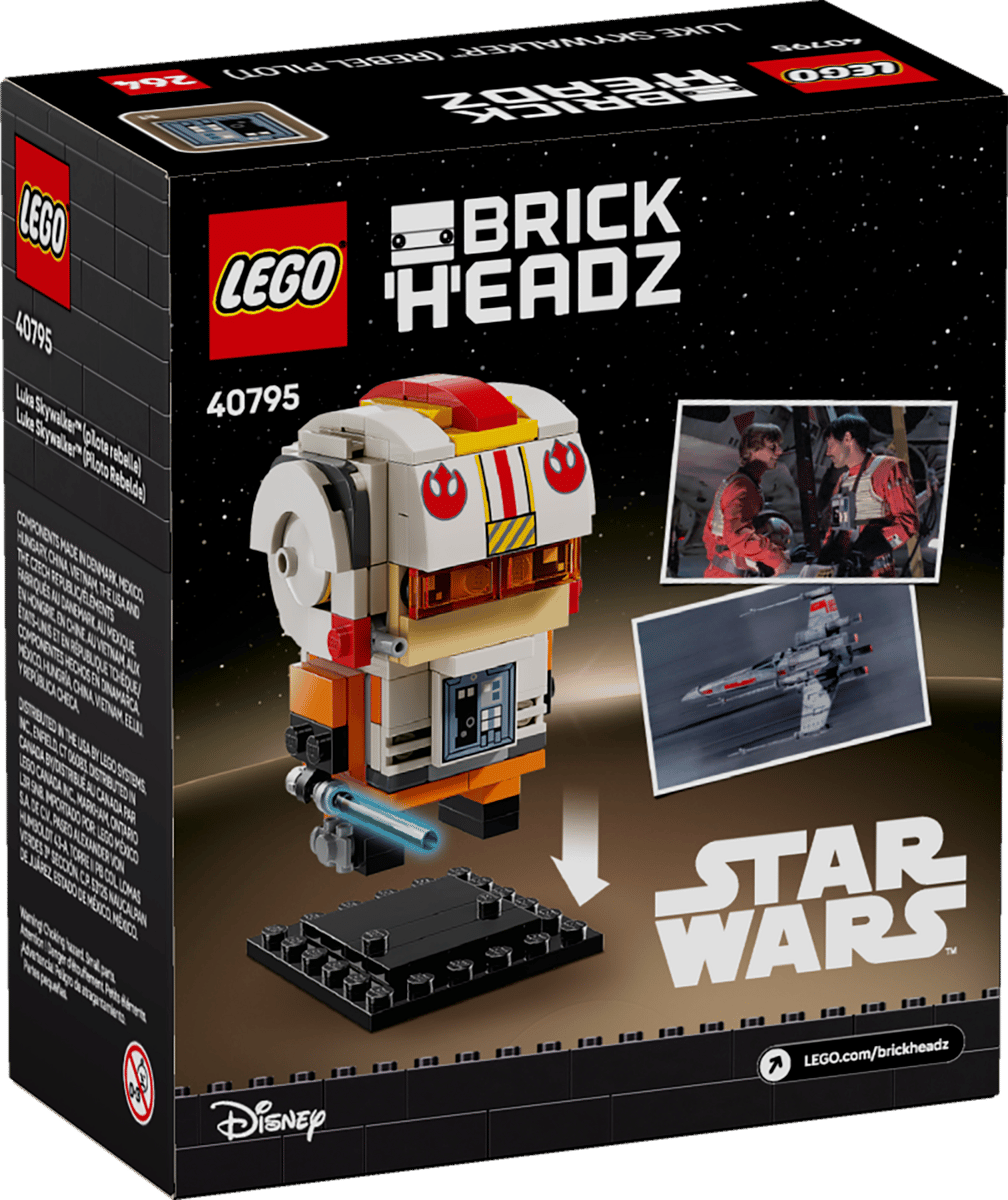 LEGO® Brickheadz Star Wars Luke Skywalker Rebel Pilot 138 τμχ - Image 2