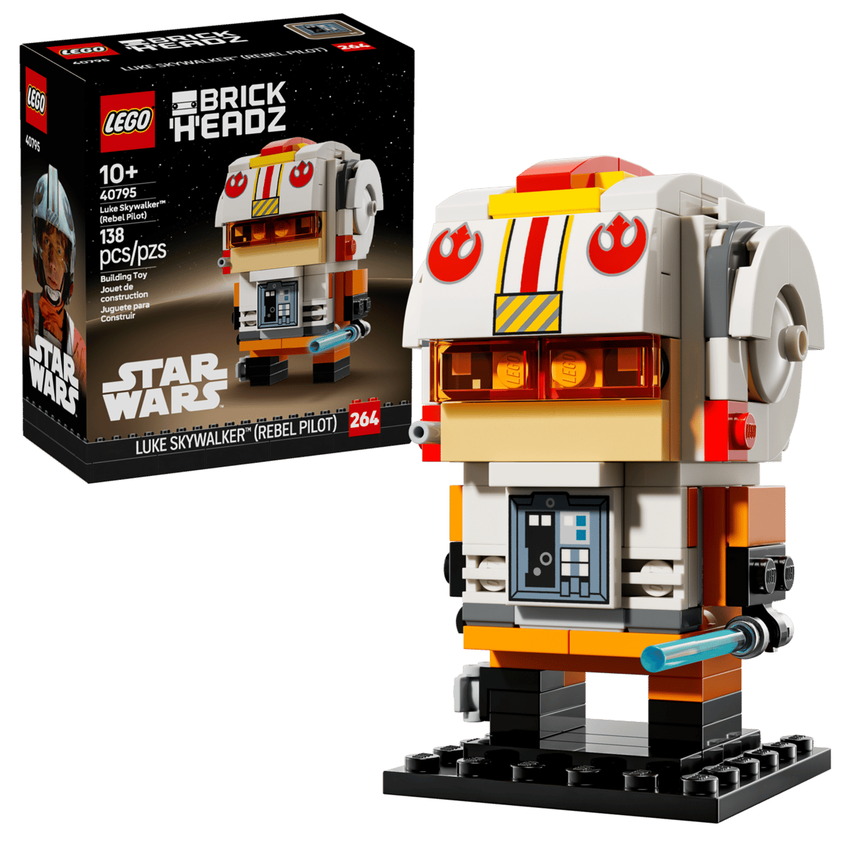 LEGO® Brickheadz Star Wars Luke Skywalker Rebel Pilot 138 τμχ