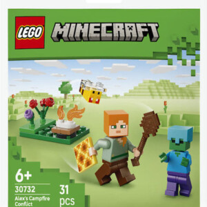 LEGO® Minecraft "Alex's Campfire Conflict Mini Builds" 31 τμχ