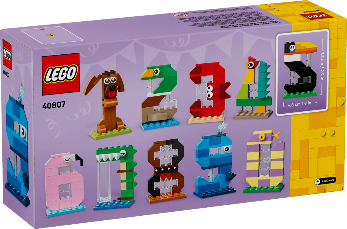 LEGO "Birthday Numbers" 281 τμχ - Image 9