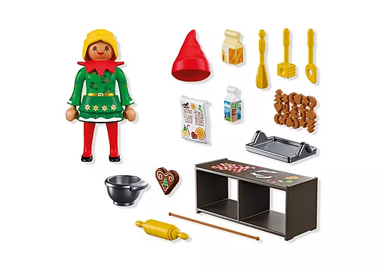 Playmobil "Ξωτικό Χριστουγέννων με μπισκότα" - Image 2