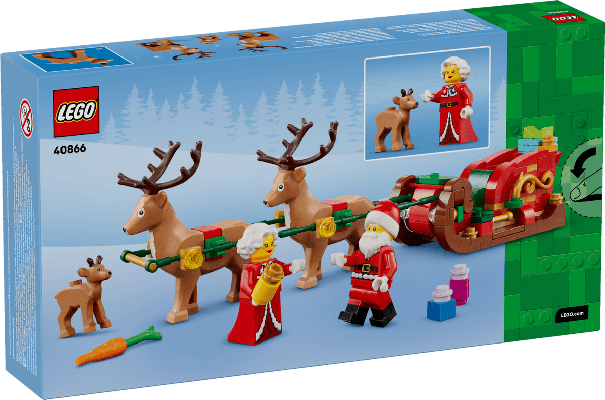 LEGO® "Santa's Holiday Sleigh Adventure" 187 τμχ - Image 2